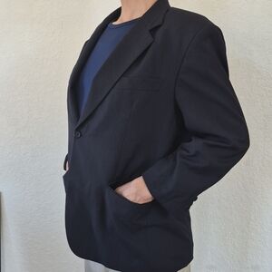 Today's Man, Pure Wool, 2 Button Blazer 46 Short